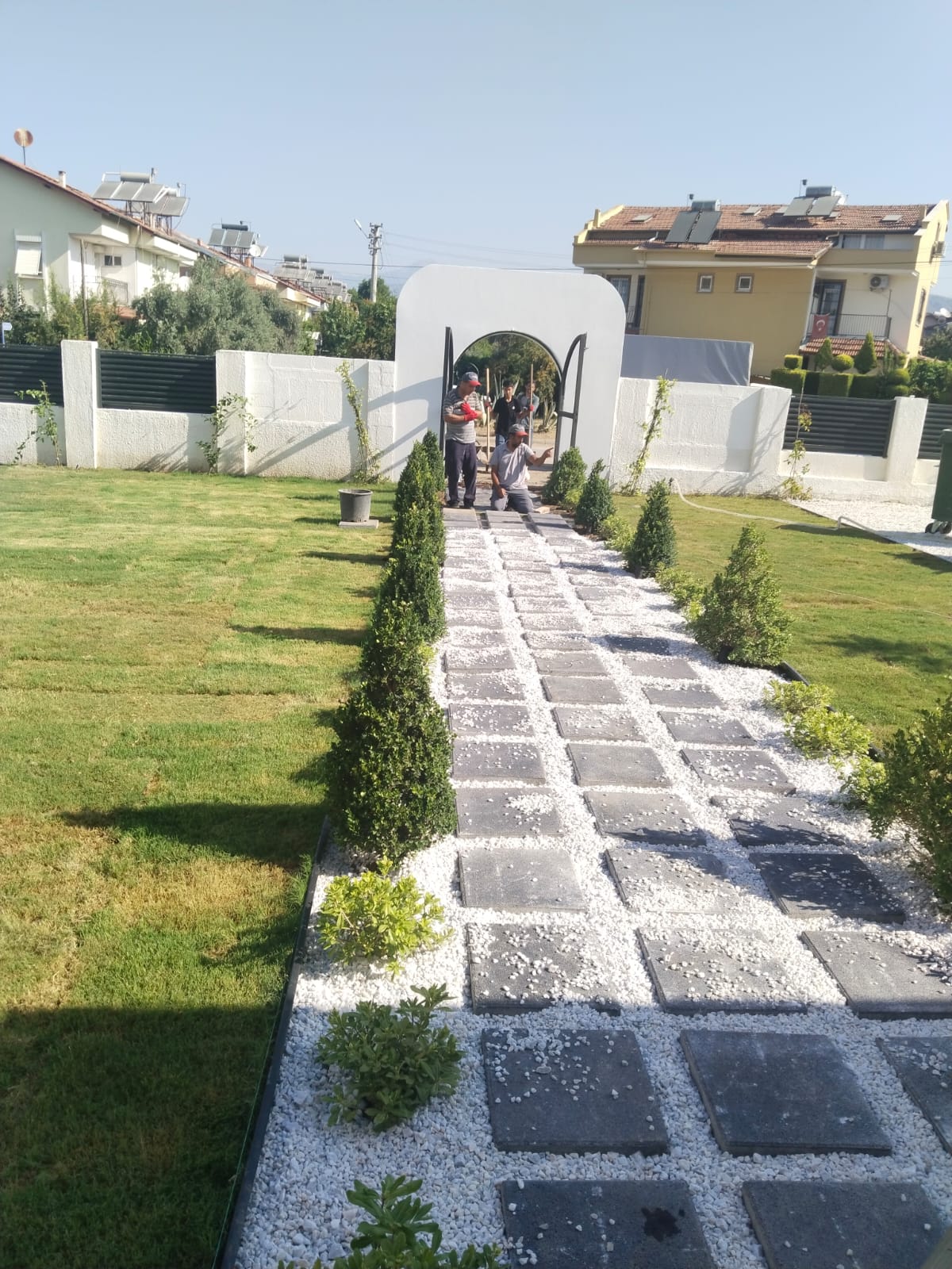 FETHİYE TENİS KORTU PEYZAJ PROJEMİZ